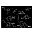 Chalkboard Placemat Dinosaur