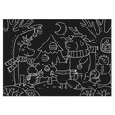 Chalkboard Placemat Forest Friends