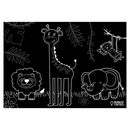 Chalkboard Placemat Jungle