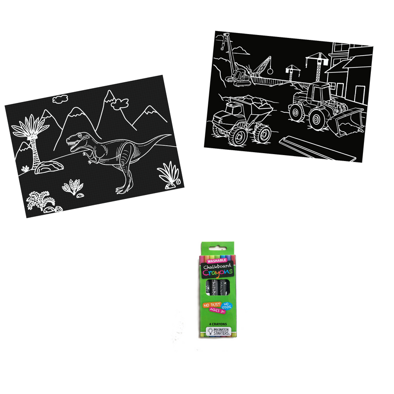 Chalkboard Placemat Starter Set- Minimat + Printed Sets