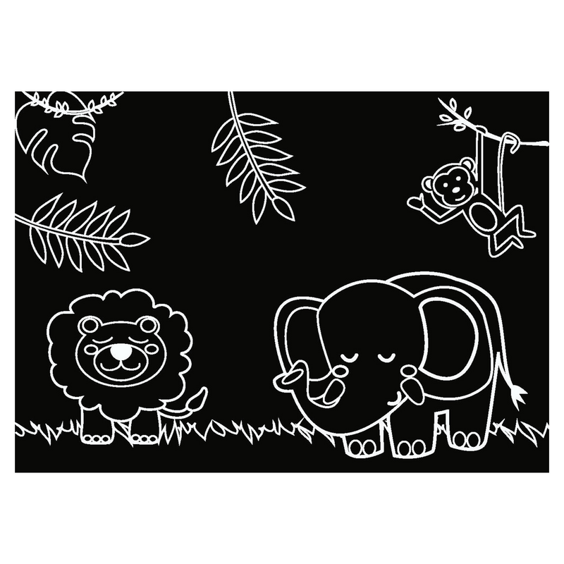 Chalkboard MiniMats Farm & Jungle Set