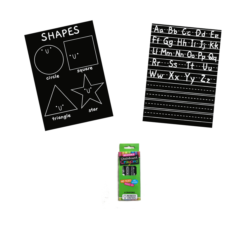 Chalkboard Placemat Starter Set- Minimats+ Singles