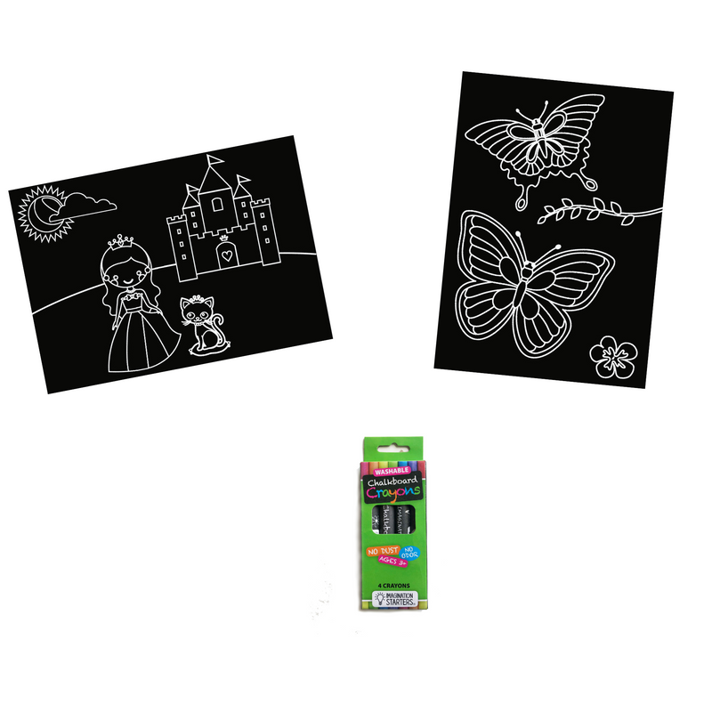 Chalkboard Placemat Starter Set- Minimat + Printed Sets