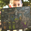 Chalkboard Placemat Nativity (preorder - shipping July  2025)
