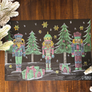 Chalkboard Placemat Nutcracker (preorder - shipping July 2025)