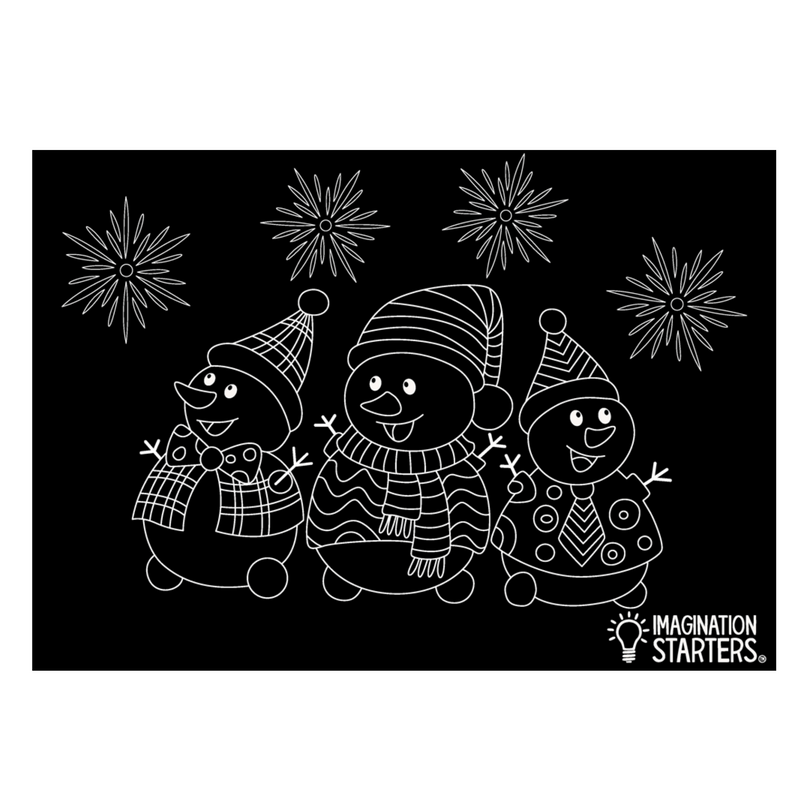 Chalkboard Placemat Holiday Set of 4