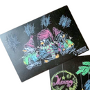 Chalkboard Placemat Snowman